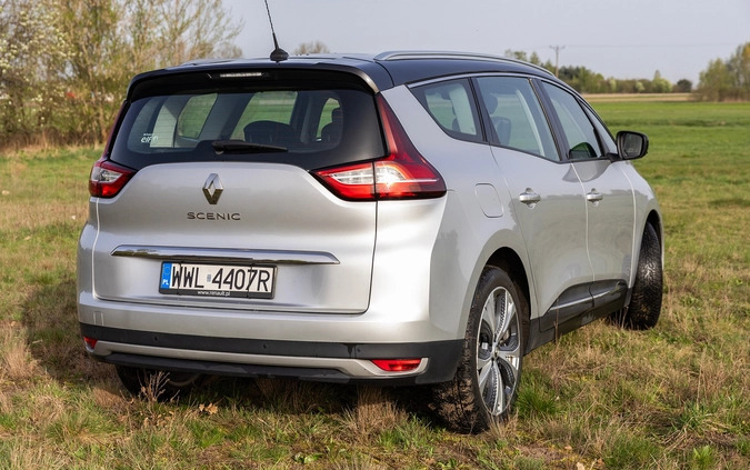 Renault Grand Scenic cena 54500 przebieg: 153100, rok produkcji 2017 z Złotów małe 46